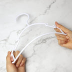 GoodtoU Baby Hangers 100 Pack, Plastic Infant & Toddler Clothes Hangers - Image 5