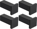 SAYAYO Modern Black Coat Hooks for Wall, Robe Hooks Towel Holder for Bathrooms by SAYAYO