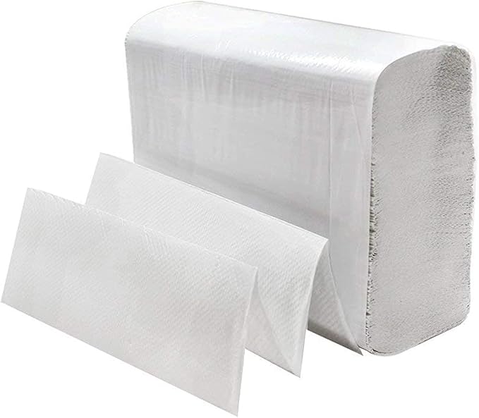 Perfect Stix - White MultiFold Paper Towels- Pack of 2-250ct. Total 500 Towels by PerfectStixLLC