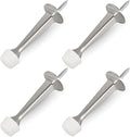 HOMOTEK 4 Pack Heavy Duty Solid Rigid Door Stop by HOMOTEK