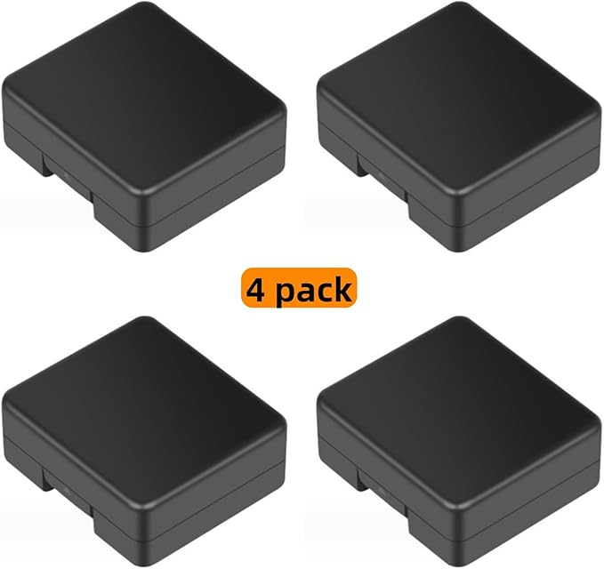 Pack of 4 Plastic Protective Storage Case Boxes Compatible - Image 7