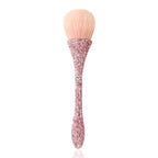 WOKOTO 1pcs Pink Shiny Rhinestone Nail Art Dust Brushes by WOKOTO