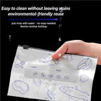 Reusable Aluminum Foil Bags, Freezer Safe & Leak Proof Stand Up Storage Bags - Image 7