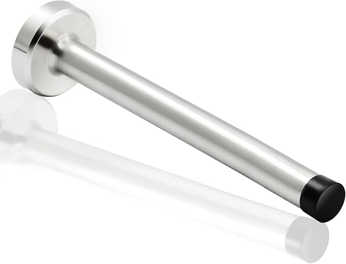 Door Stopper 8 Inch Extra Long Door Stop Wall Mounted by Gudui
