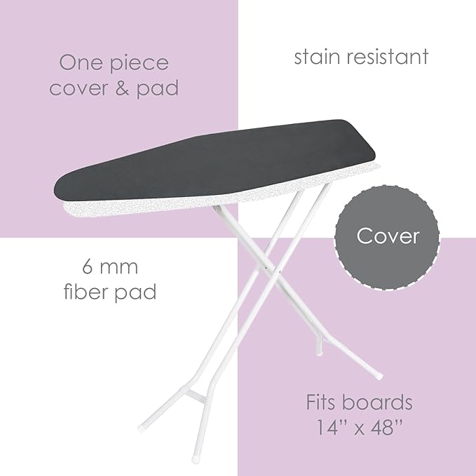 Ironing Board Cover and Pad, 100% Cotton - Image 5
