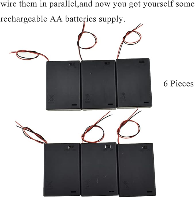 HAHIYO 4.5V AA Battery Holder Bundle - Image 6