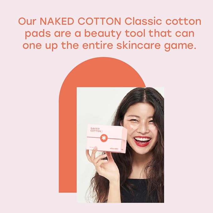 White Rabbit – Naked Cotton Classic – Premium 100% Cotton Pads - Image 2