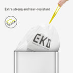 EKO 21 Gallon / 50-90 Liter, Extra-Strong Unscented Garbage Bags, Easy-Dispense - Image 4