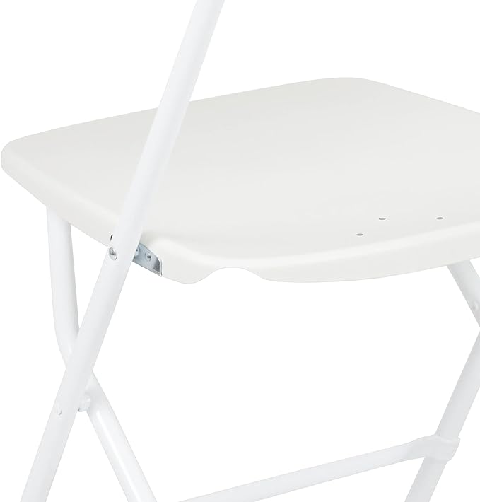 Flash Furniture Hercules Series Plastic Folding Chair - White - 20 Pack 650LB Weight Capacity Comfortable Event Chair-Lightweight Folding Chair - Image 16