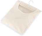 Canvas Clothespin Bag, 13.3x11.2 Inch Hanging Laundry Organizer - Image 7