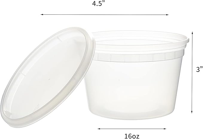 Plastic Deli Food Storage Containers - Image 2
