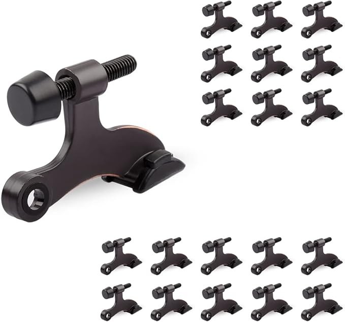 HOMOTEK 20 Pack Hinge Pin Door Stopper, Hinge Stops by HOMOTEK