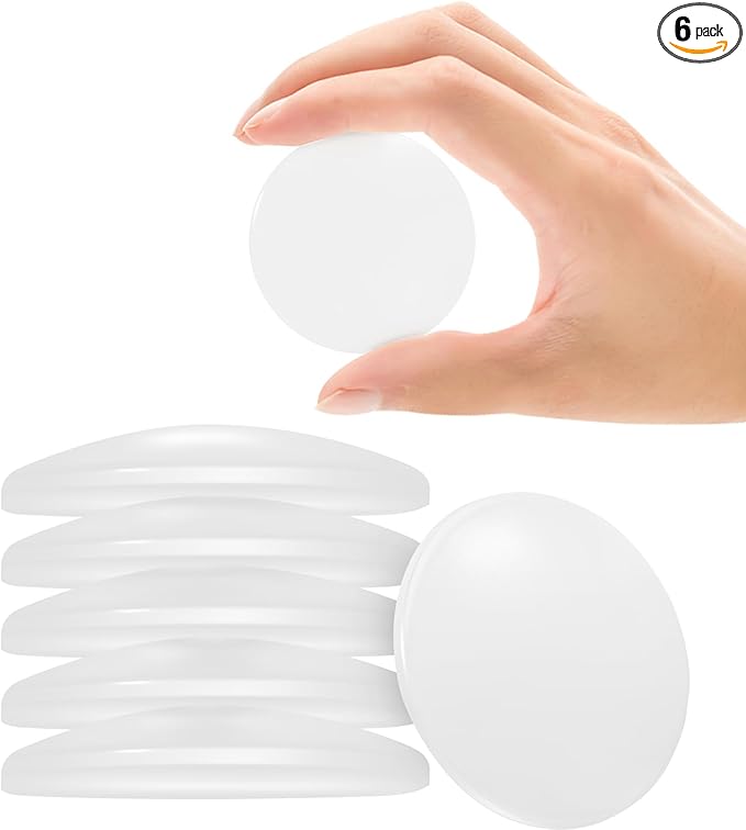 Silicone Door Stoppers for Wall, Door Pads to Prevent slamming by Unknown