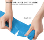5 Rolls Small Trash Garbage Bags, 4 Gallon Strong Thin Material Disposable - Image 2