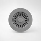 3-1/2 Inch Polymer Slate Gray Sink Drain Assembly - Image 4
