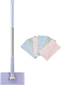 Snap Grip Mini Mop, Convenient Cloth Changing Mini Mop, Retractable Gap Dust by RWSEFK