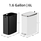 Stainless Steel Bathroom Trash Can - Image 8