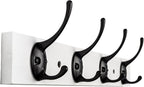 Coat Hooks Wall Mounted, Wooden Hat Rack by VERTORGAN