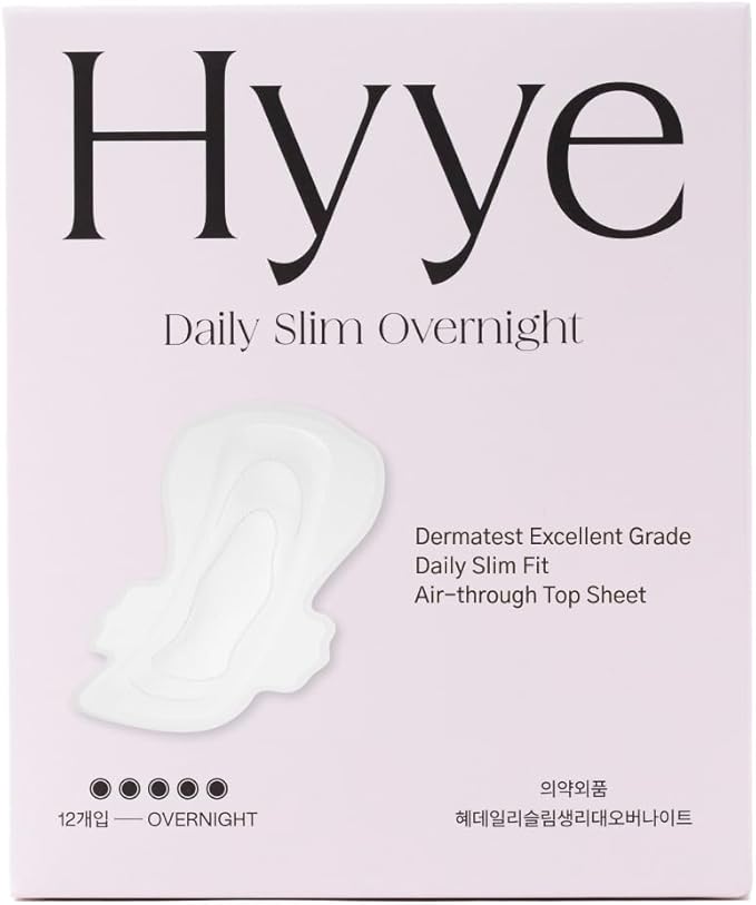 Hyye Overnight Ultra Thin Sanitary Pads by HACPLUS