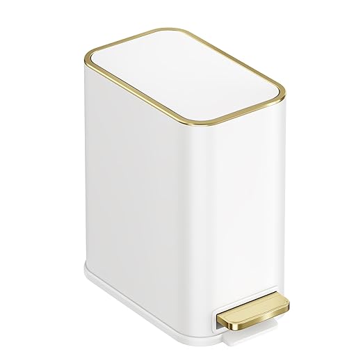 TIPGO Small Bathroom Trash Can by TIPGO