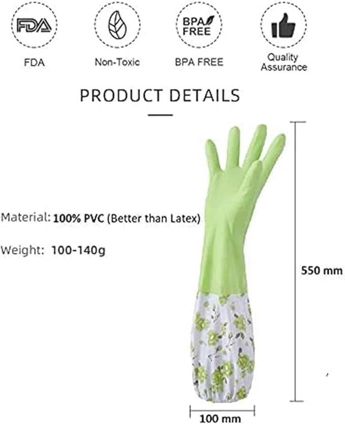 Reusable Waterproof Household Gloves - Image 2