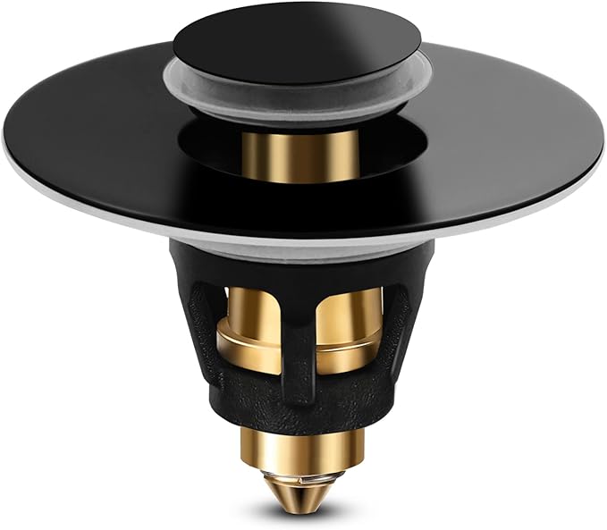 Universal Bathroom Sink Stopper, Basin Pop-up Bathroom Sink Drain Strainer by Drifop