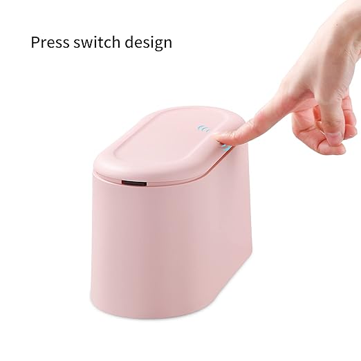SUBEKYU 0.5 Gal Mini Countertop Trash Can - Image 4