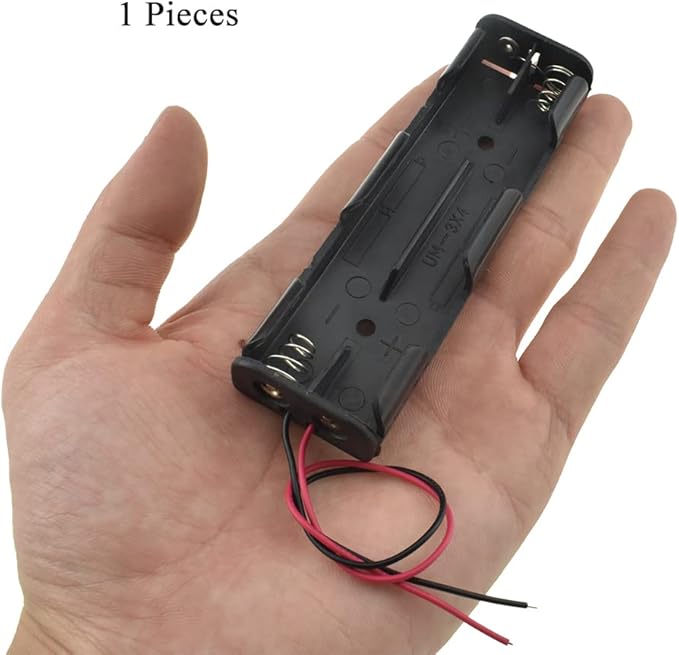 HAHIYO 4xAA Battery Holder Black Adapter Tube Case Not Corrode Solid Good - Image 6