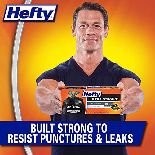 Hefty Ultra Strong Multipurpose Large Trash Bags, 30 Gallon 14 Count - Image 4