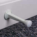 Liberty Premium Door Stop Metal Solid Rigid Door Stopper Brushed 3" - Image 2