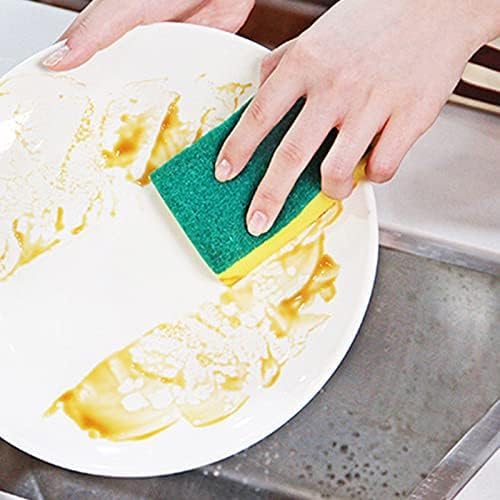 Sponge Individually Wrapped Kitchen Dishwashing Sponge, Non Scratch Scouring Pad - Image 4