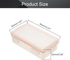 Fielect 2 x 18650 Battery Storage Case Holder Organizer Box Transparent 2Pcs - Image 2