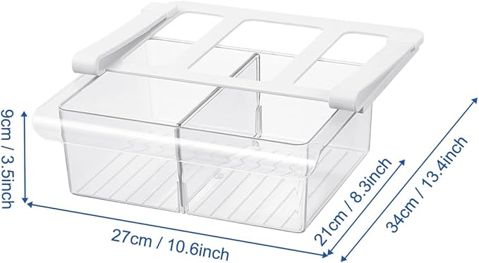 Pull-Out Fridge Drawer Organizer - Image 2