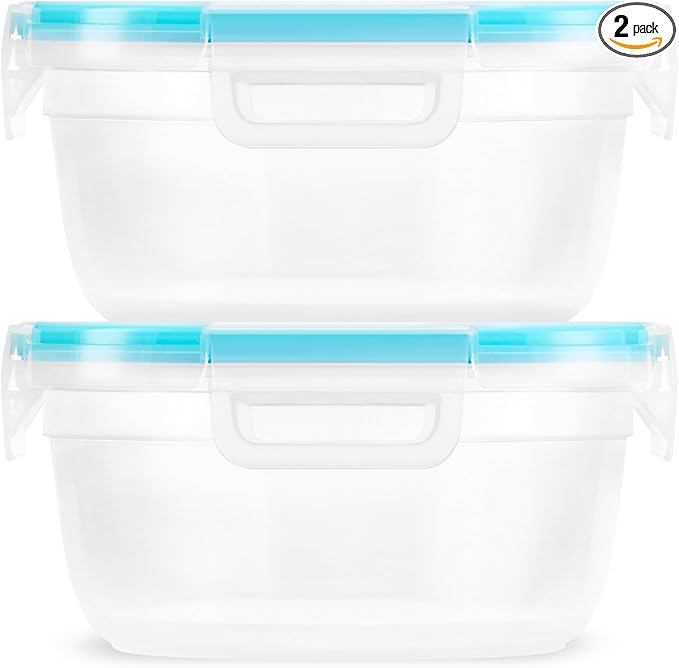 Snapware Total Solution Plastic Food Storage Containers Set, Leakproof & by Snapware