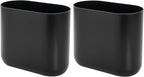 iDesign Small Slim Plastic Bathroom Trash Can, Garbage Can by iDesign
