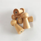 Wooden Shaker Peg Wood Screw-on Shaker Pegs 1.5 Inch Long Unfinished Wood - Image 6