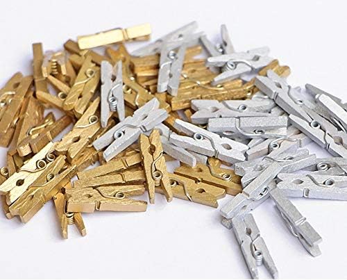 iKammo 50pcs Wooden Clothespins - Image 6