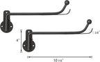Mkono Wall Mounted Drying Rack Laundry Clothes Hanger - Image 7