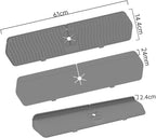 2 Pack Kitchen Faucet Sink Splash Guard, Sink Draining Pad Behind Faucet - Image 3