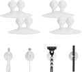 4 PCS Suction Cup Toothbrush Holder by LUEXBOX
