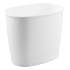 iDesign Slim Plastic Bathroom Trash Can, Small Garbage Bin - Image 8