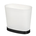 iDesign Slim Bathroom Trash Can, Small Plastic Garbage Can by iDesign