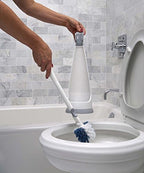 Unger No-Drip Toilet Brush Set, Flexible Neck Scrubber - Image 3