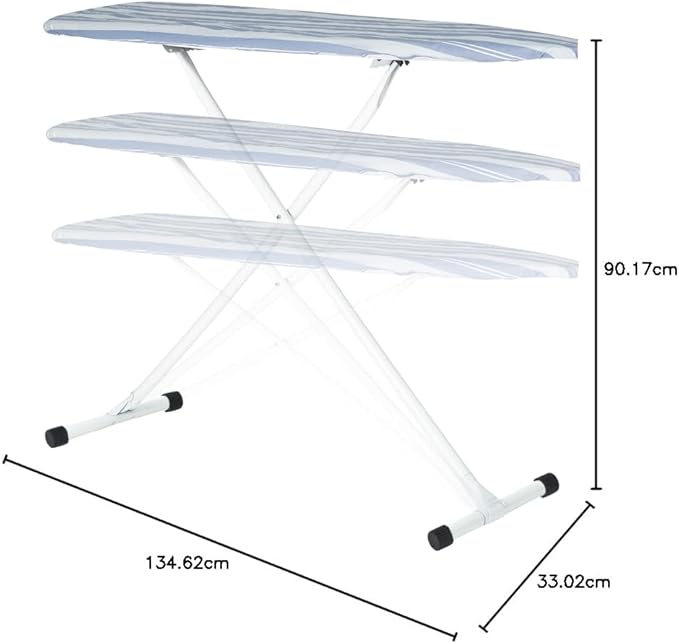 Full Size Ironing Board with Cover & Pad – USA-Made with Enhanced Grip Feet - Image 3