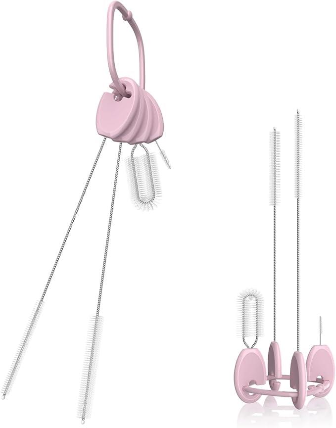 Straw Brush Set, 4 Piece Cleaner Kit by VOGOGE