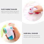 Hemoton Mini Clothes Lint Remover Shaver Portable Fabric Hair Ball Trimmer - Image 3