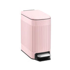 TrashAid Pink Bathroom Trash Can, 1.6 Gallon Stainless Steel Small Garbage Can by TrashAid