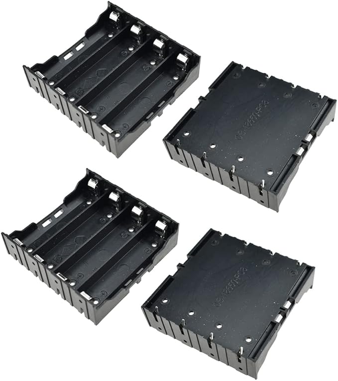 HAHIYO 3.7V 18650 4 Slots Battery Holder by HAHIYO