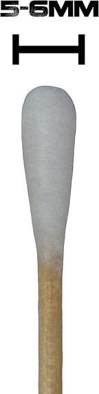 Type-III 100pc Gun Cleaning 6 Inch Double Sided Cotton Swabs - Image 2