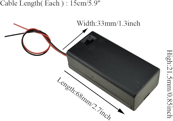 HAHIYO 9V Battery Holder Bundle - Image 2